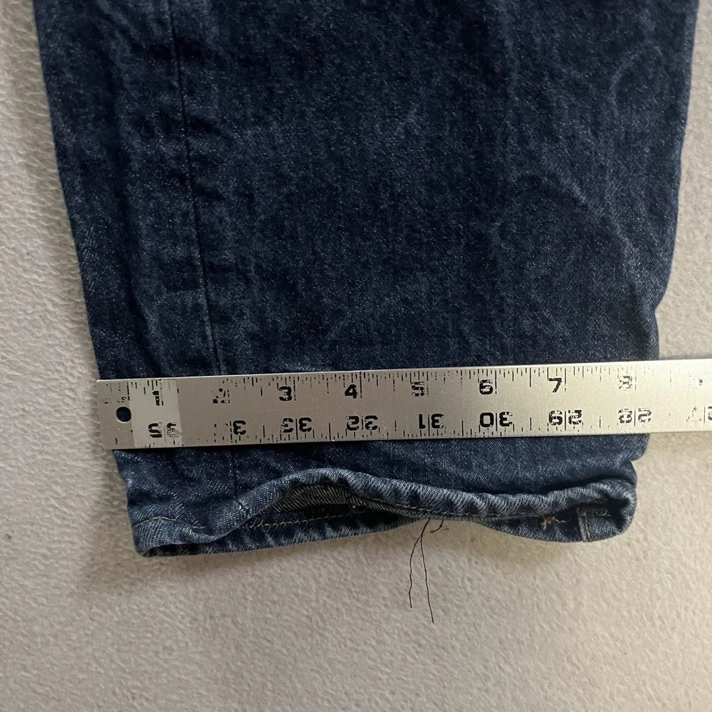 Levi's 501 Jeans Men's 34x32 (Fits 31x29) Blue Button Fly Straight Leg Denim